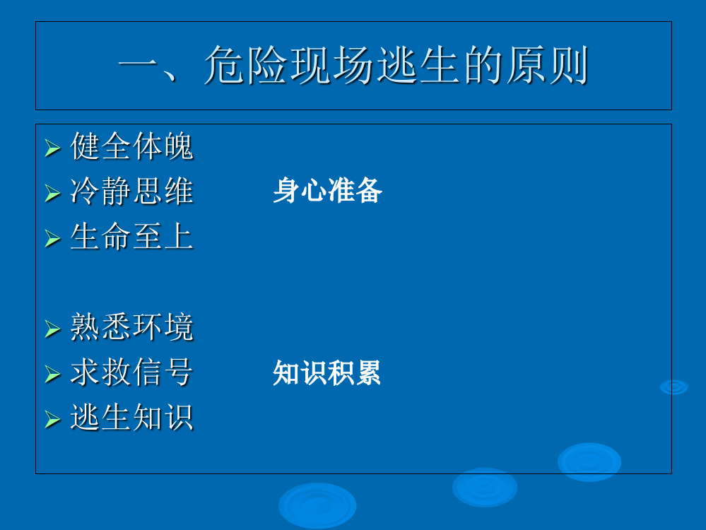 三、常见事故急救及预防-PPT课件