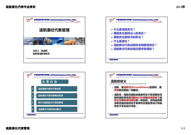 适航委任代表资料