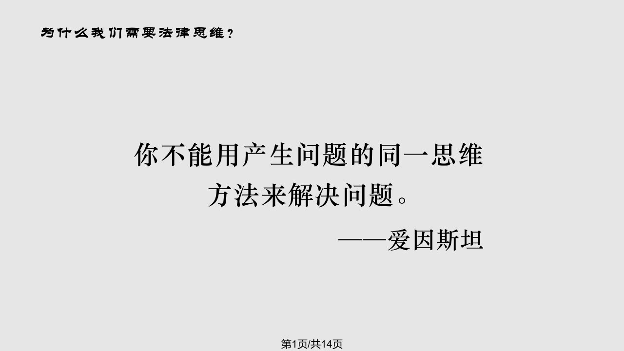 领导干部的法律思维微观PPT课件