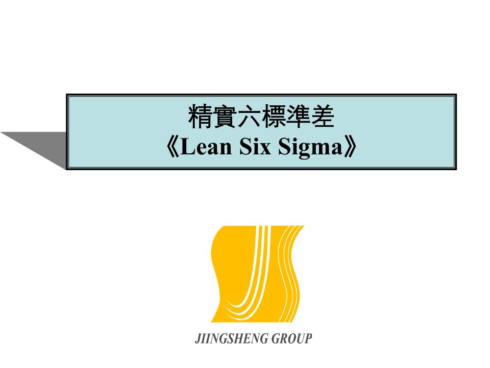 精实六标准差-LEANSIXSIGMA(D)