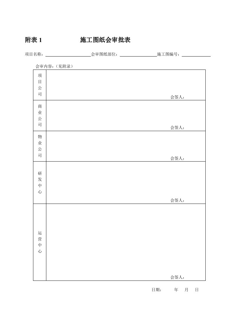 建筑工程管理-附表3