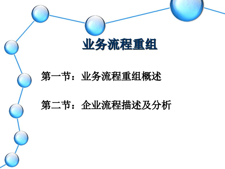 物流业务流程重组