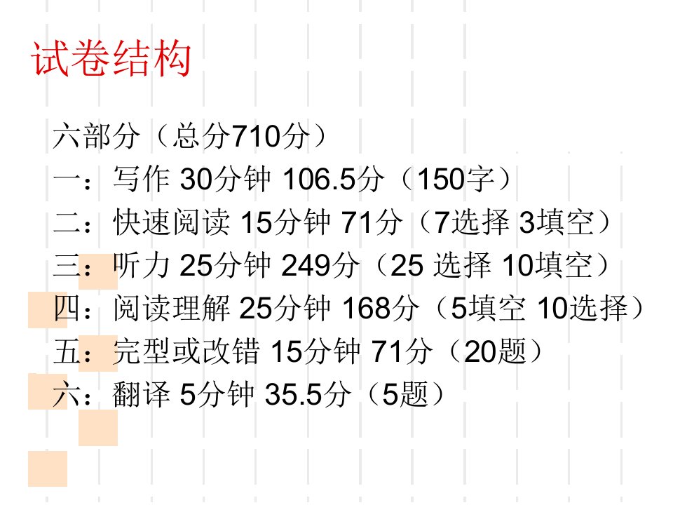 最新大学英语四六级1PPT课件