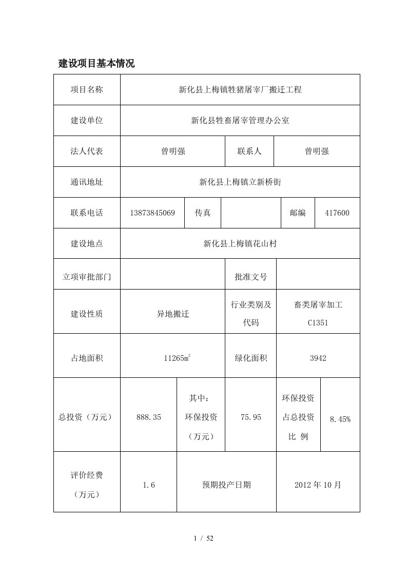 下载生猪年屠宰项目资料