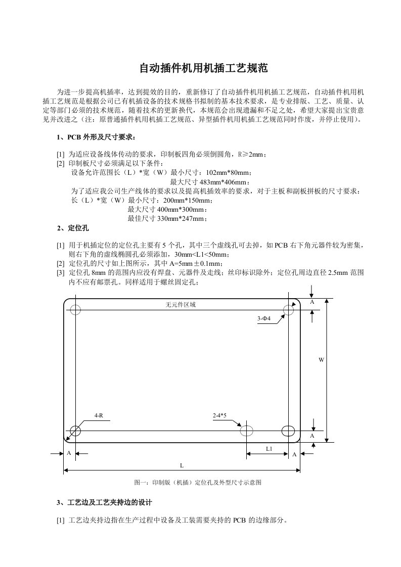 自动插件机用机插工艺规范