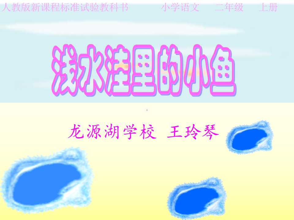 《龙源湖学校王玲琴》PPT课件