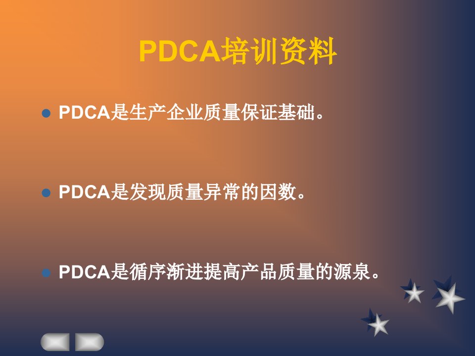 PDCA循环管理与5W2H目标