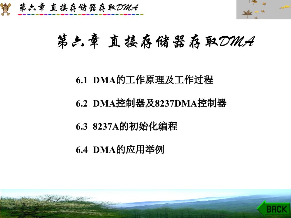 直接存储器存取DMA