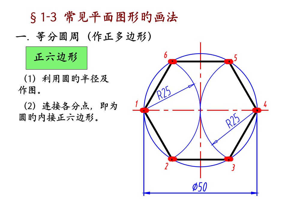 机械制图《常见平面图形的画法》省名师优质课赛课获奖课件市赛课一等奖课件