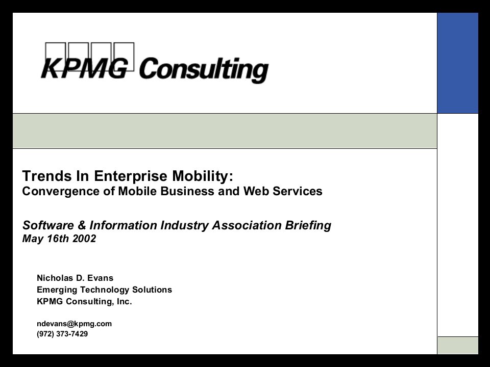 kpmgTrendsinEnterpriseMobility