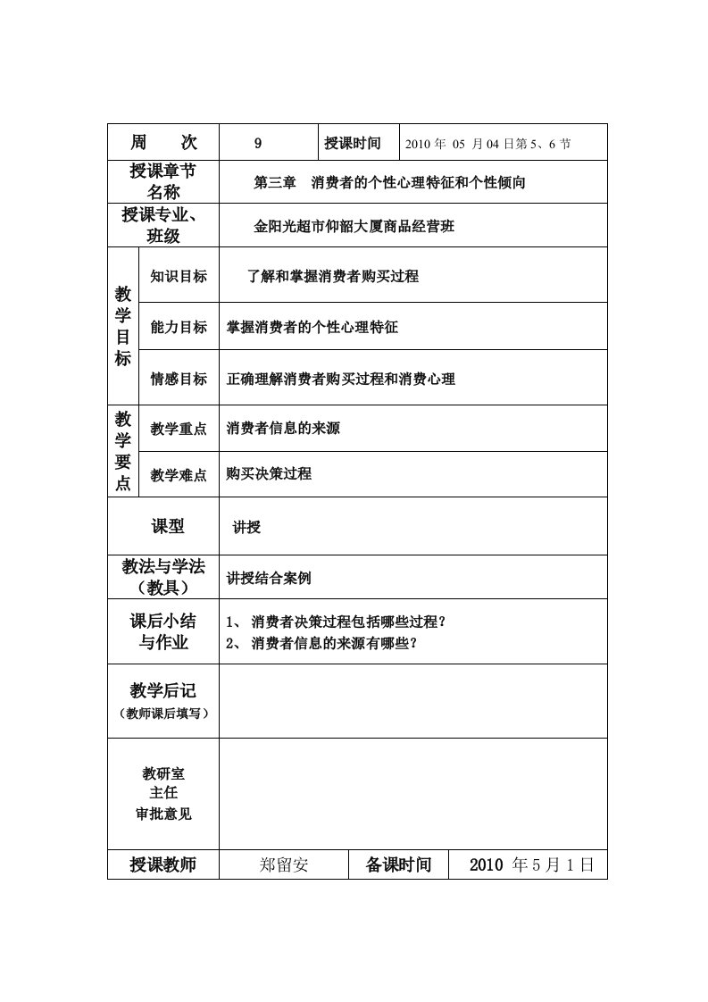 销售心理学基础教案03