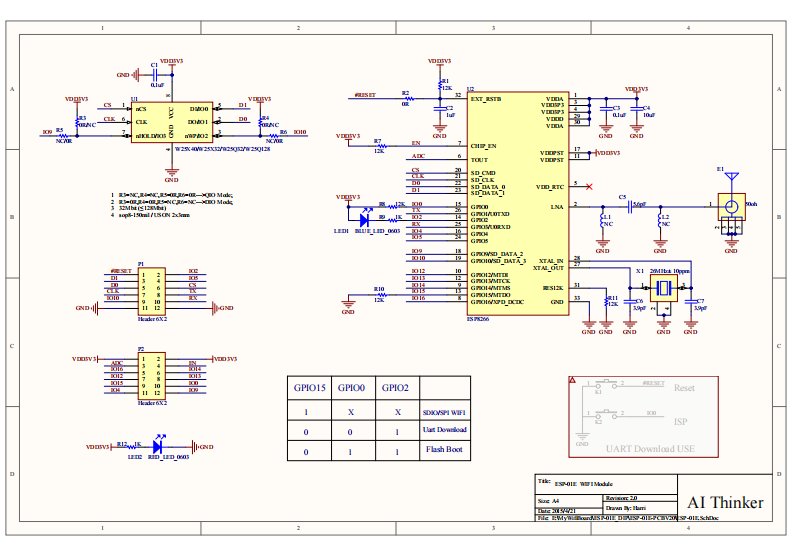 ESP8266设计参考原理