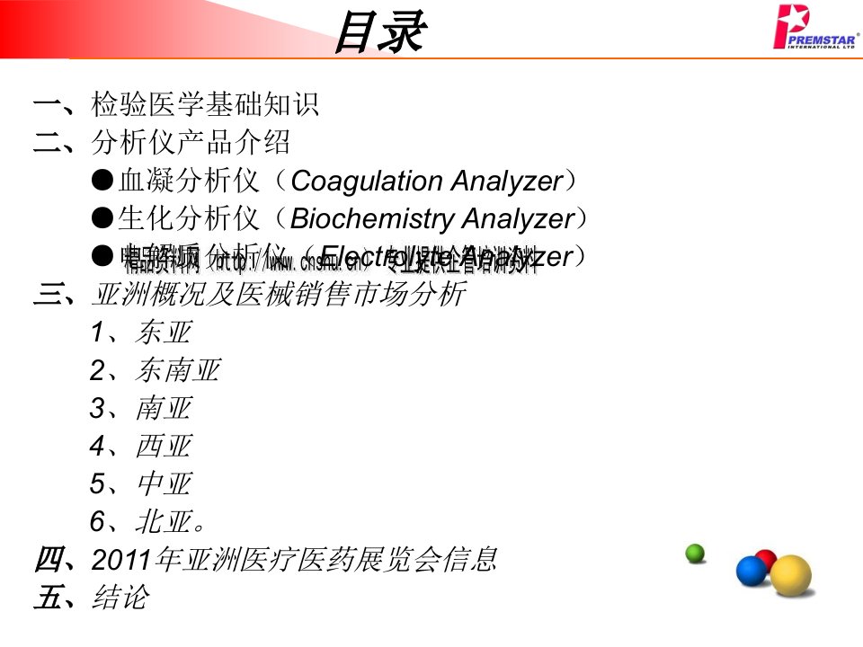 医学检验器械分析与销售讲义