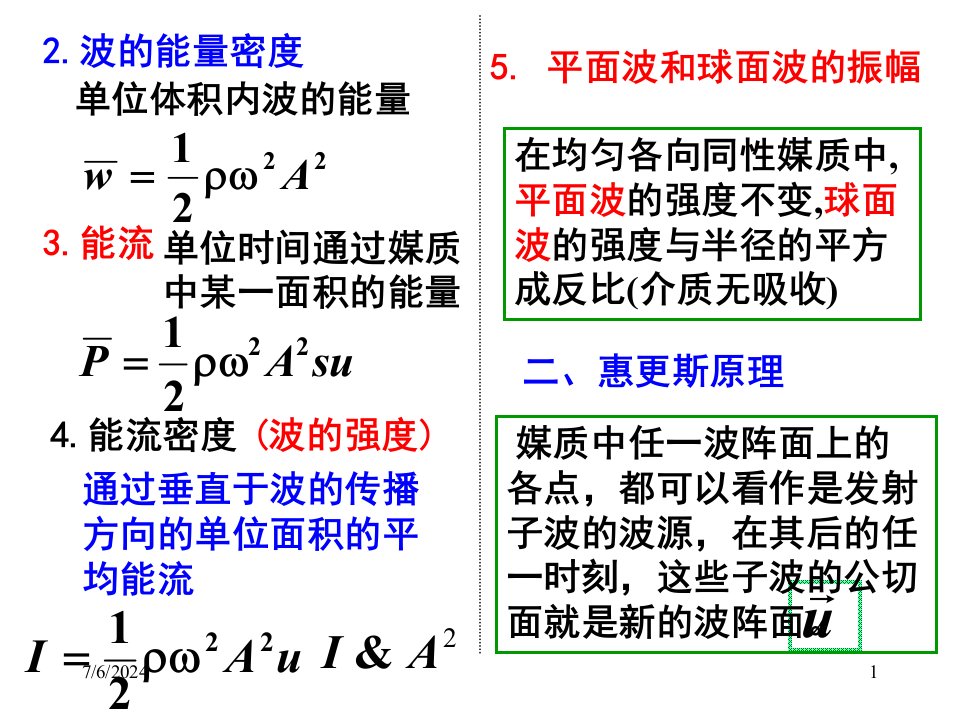 最新大学物理20波动学ppt课件