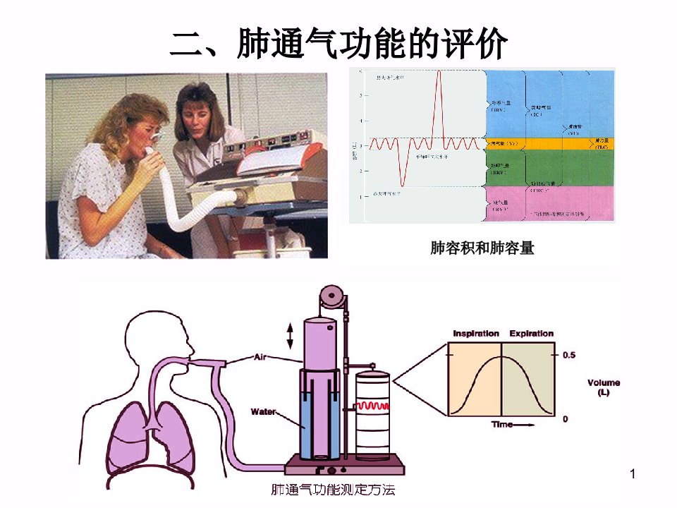 生理学：肺通气功能的评价