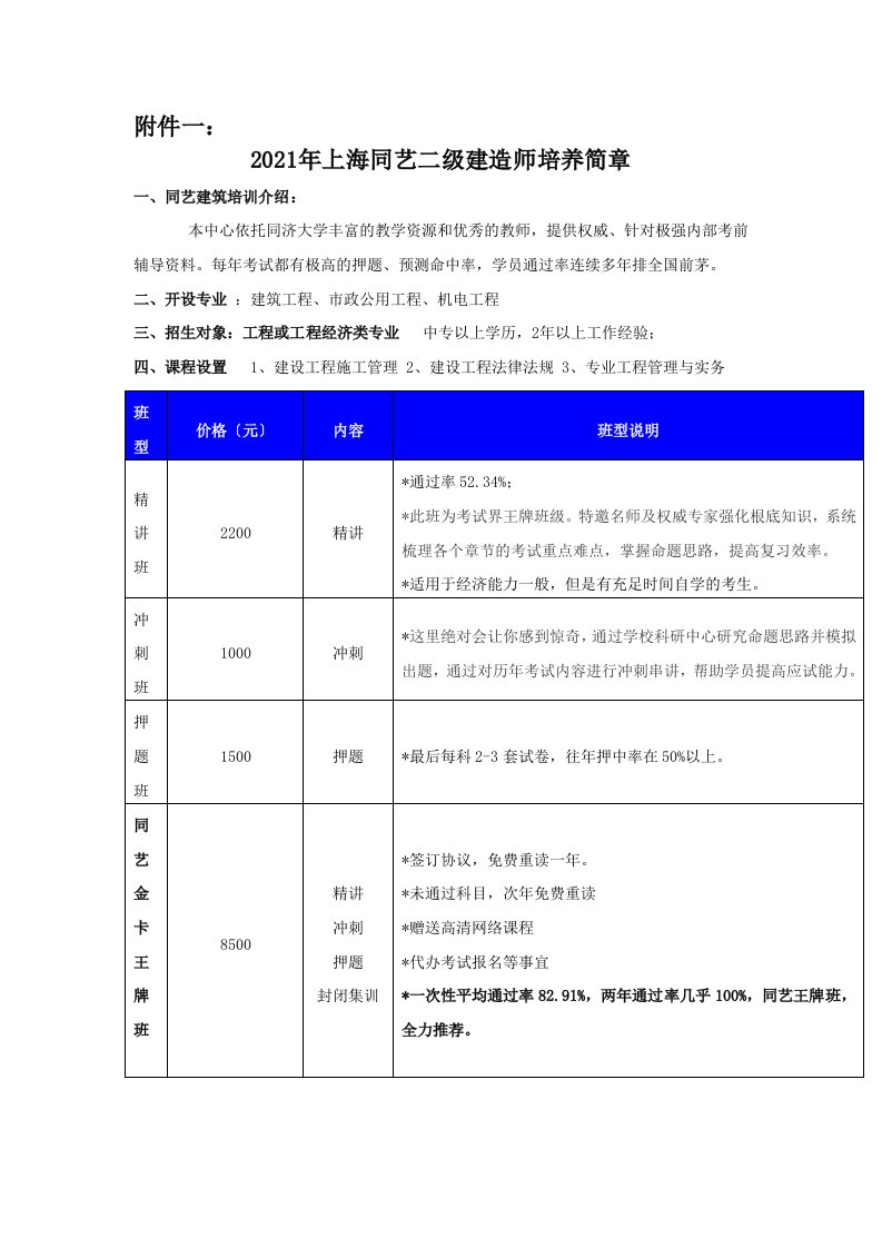 技工和八大员招生简章