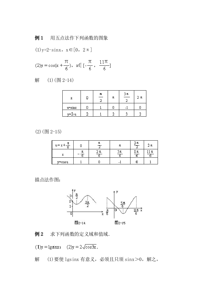 【小学中学教育精选】正弦函数、余弦函数的图象和性质