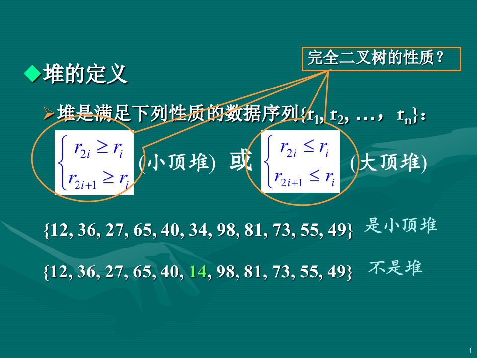 11_堆及堆排序-课件PPT（演示稿）