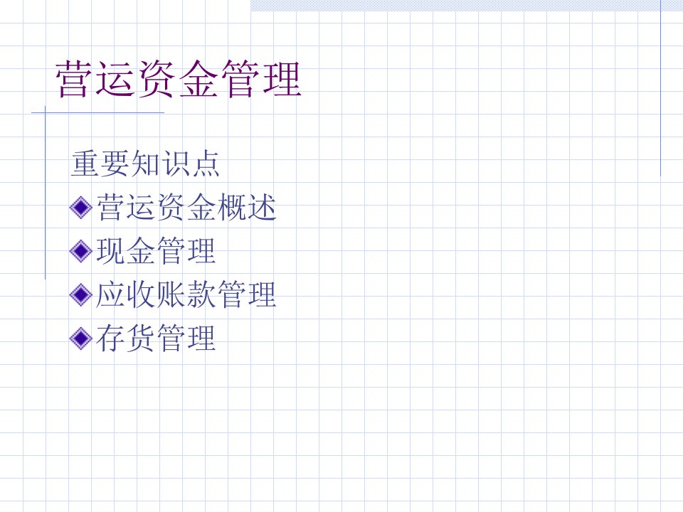 第七章流动资产管理基本知识1课件