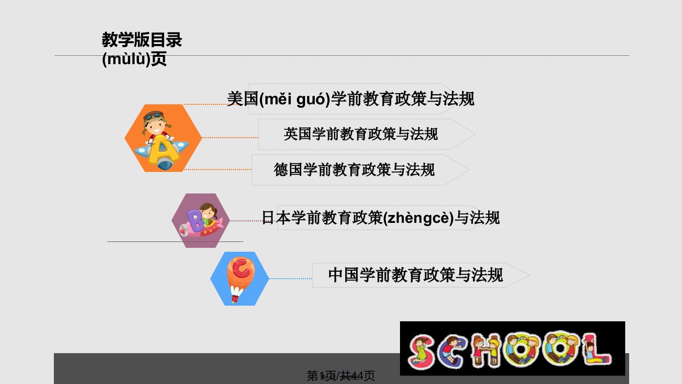 学前教育政策与法规学习教案