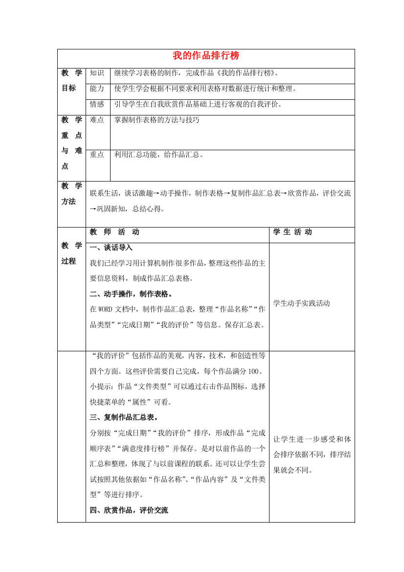 四年级信息技术上册