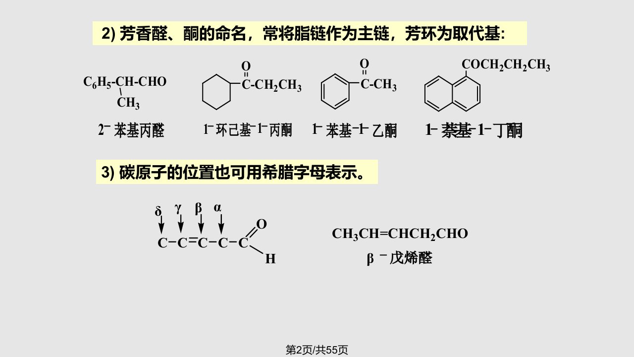 理学十醛酮学习