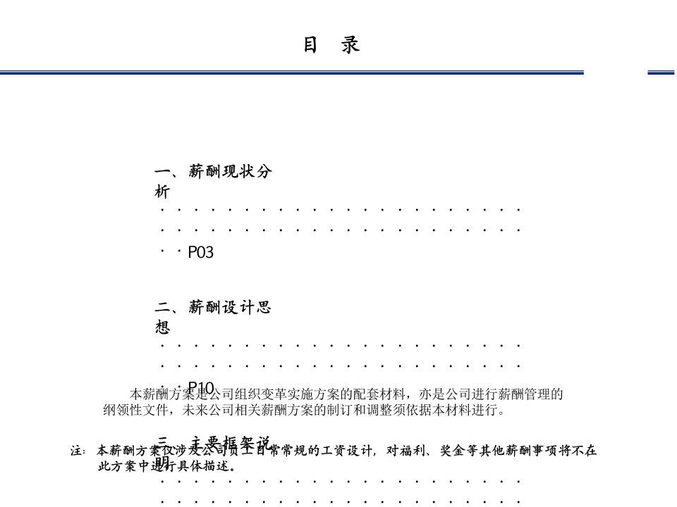 人力资源山东某机械公司薪酬设计方案