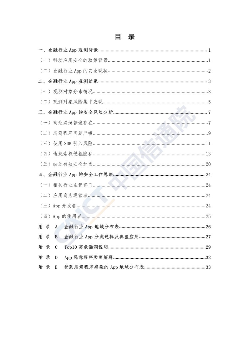 2019金融行业移动App安全观测报告