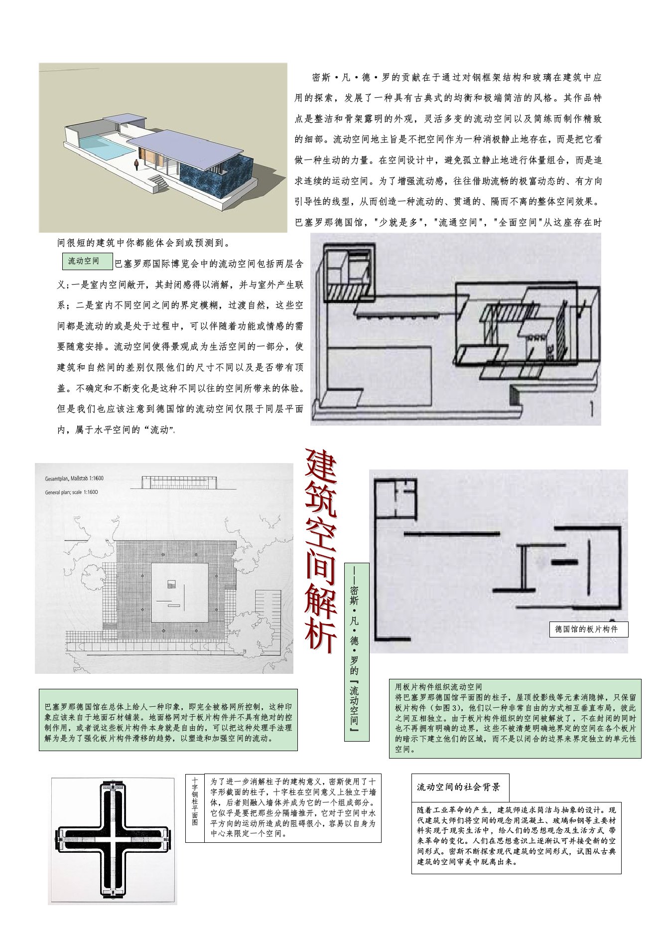 建筑空间认知