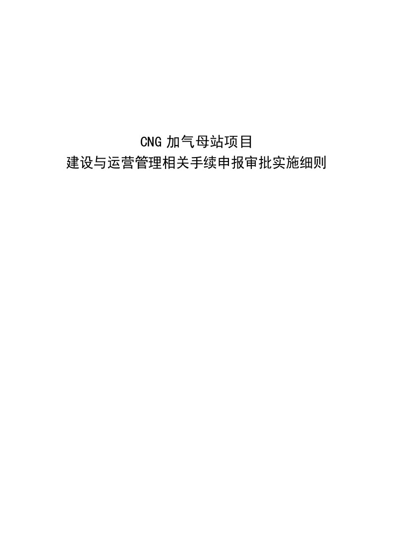 CNG加气母站项目建设与运营管理(上市公司).doc