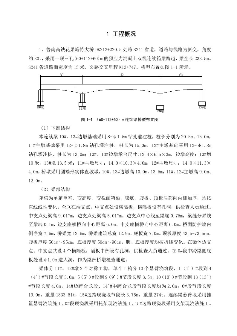 连续梁线形监控方案