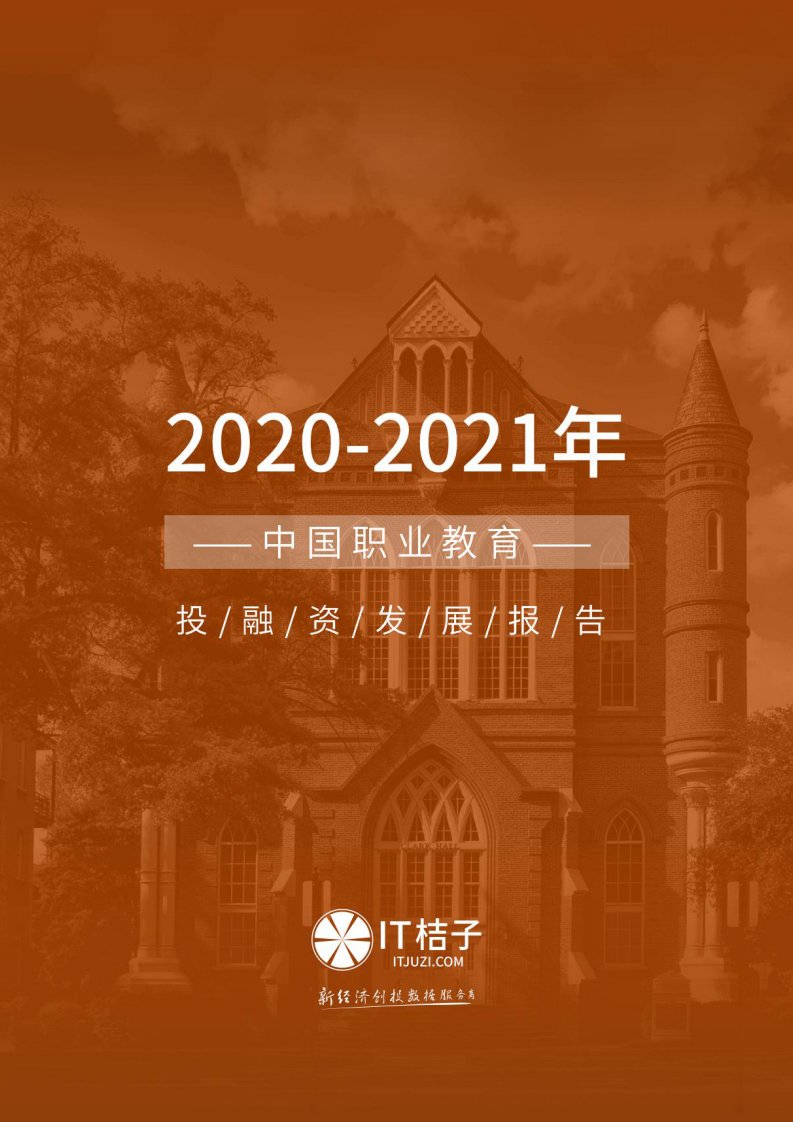 IT桔子-2021年上半年职业教育融资发展报告-20210601