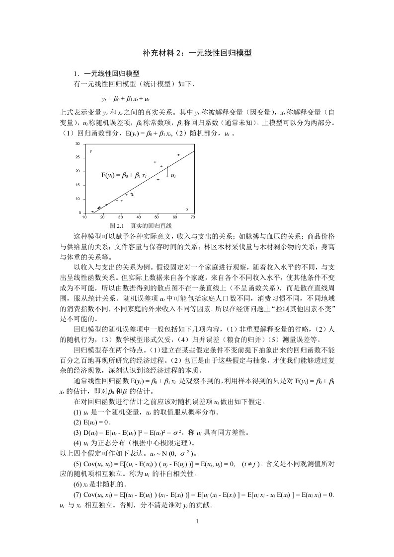 计量经济学经典模型