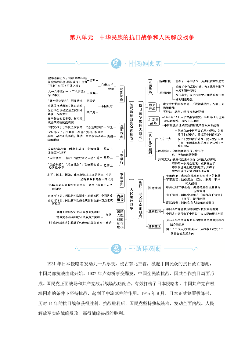 2022-2023学年新教材高中历史