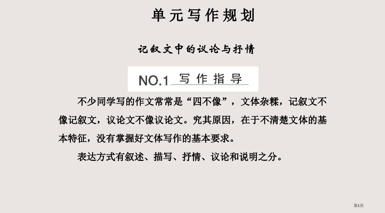 创新设计福建专版年高一语文人教版必修二单元写作规划省公开课一等奖全国示范课微课金奖PPT课件