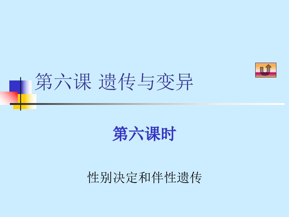 生物6.6性别决定和伴性遗传课件