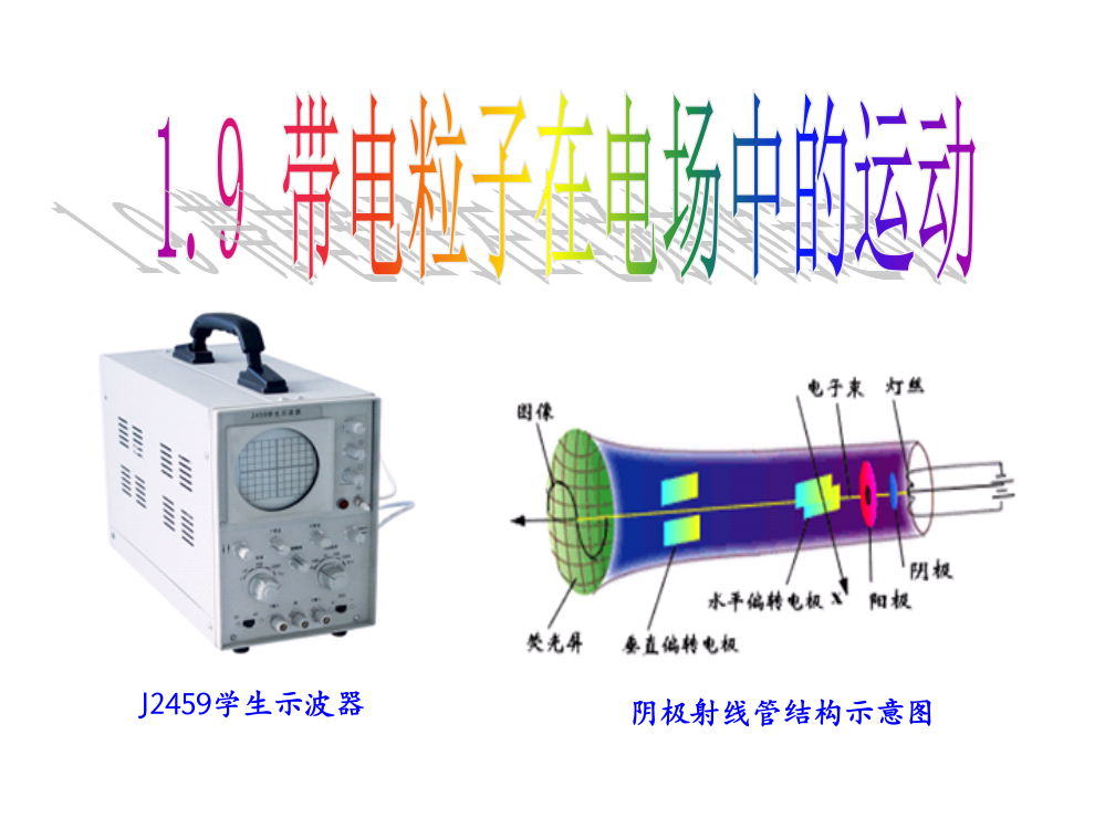 带电粒子在电场中的运动通用