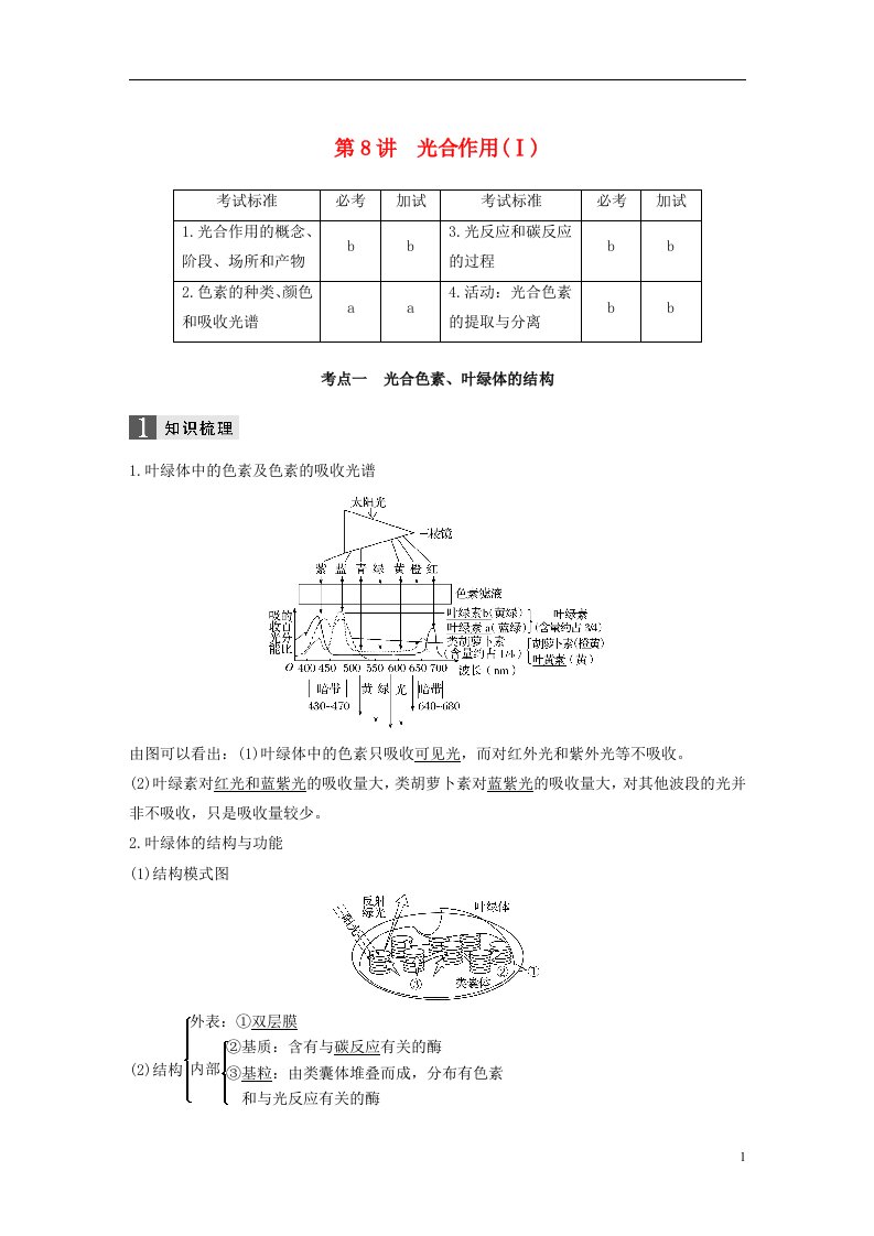 高考生物一轮总复习