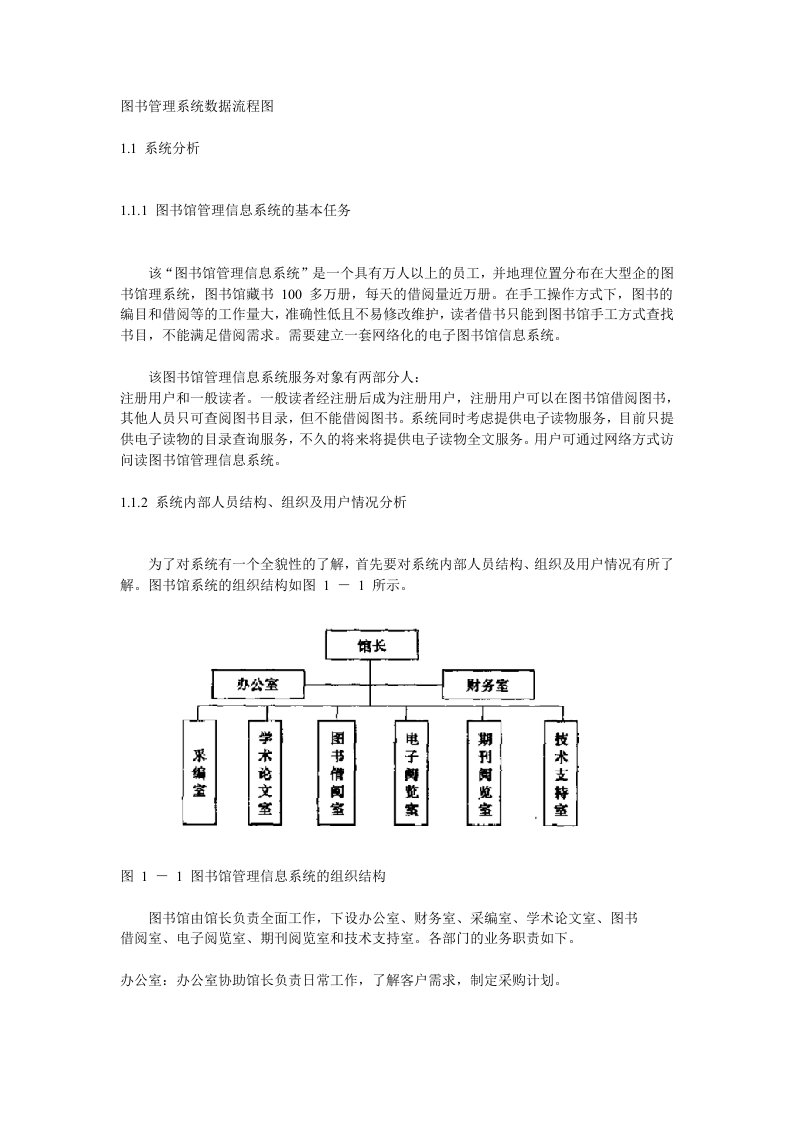 图书管理系统数据流程图