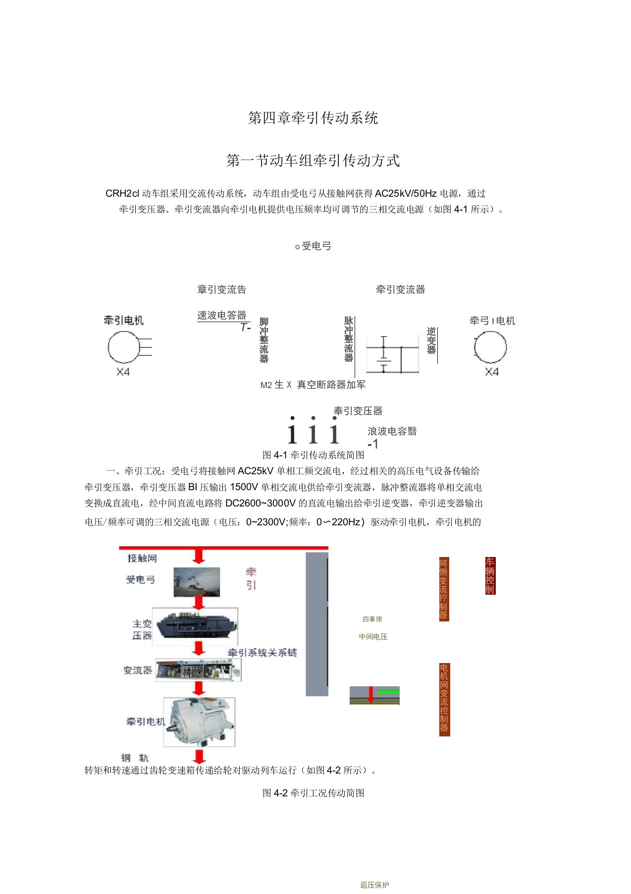 CRH2C型动车组牵引传动系统