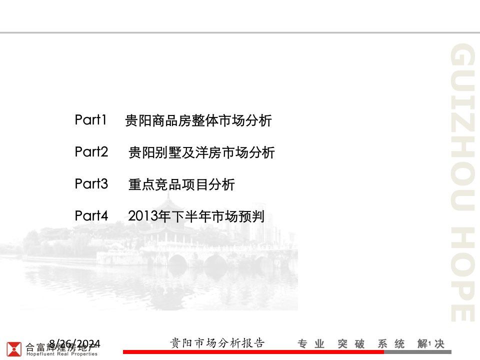 贵阳市场分析报告专题课件