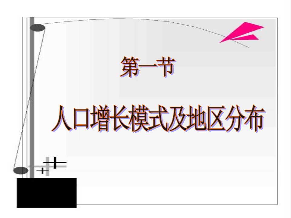 中图版高中地理必修二第一章第一节人口增长模式及地区分布