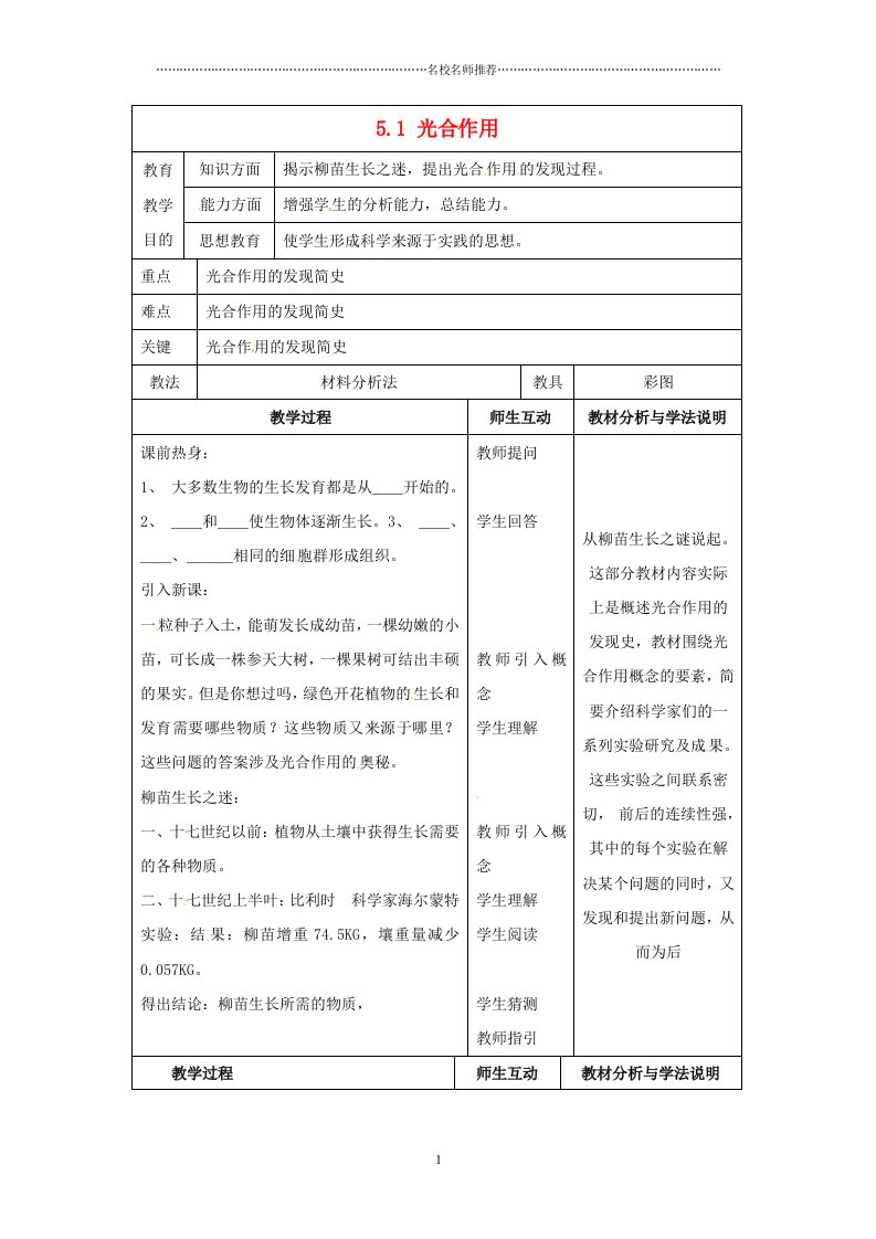 山东省惠州市惠东县梁化中学初中七年级生物上册