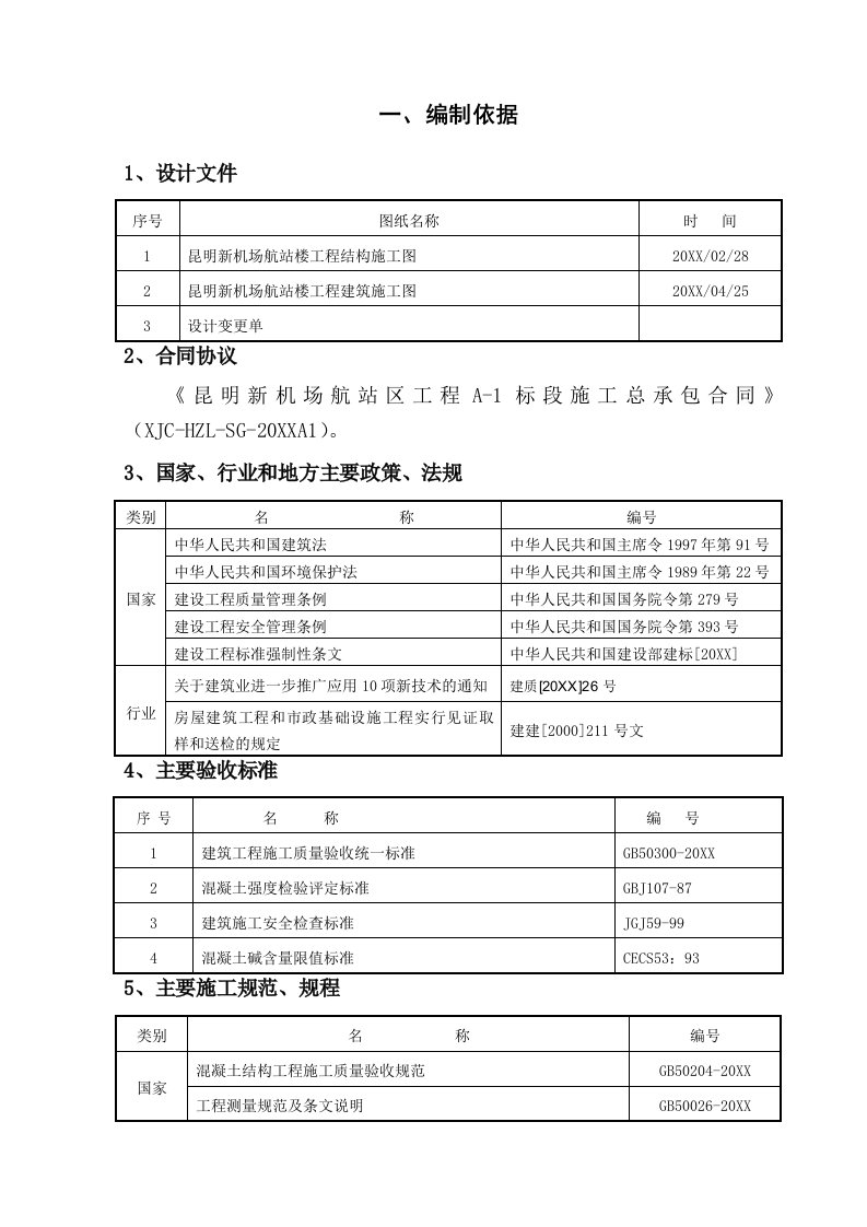 清水混凝土施工方案