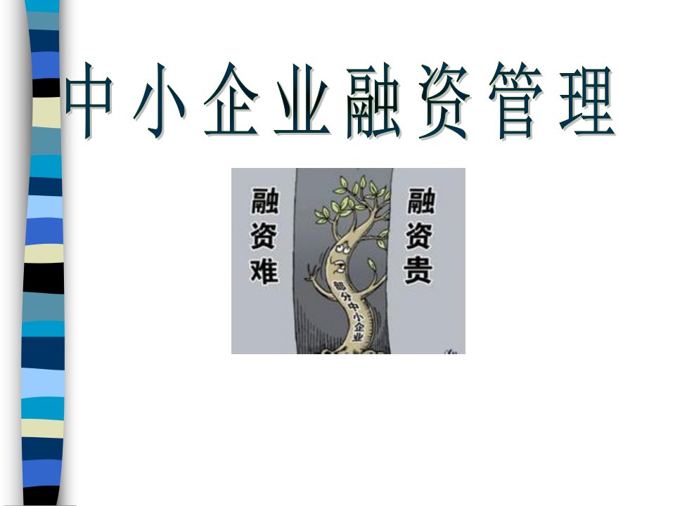 中小企业的融资管理(ppt