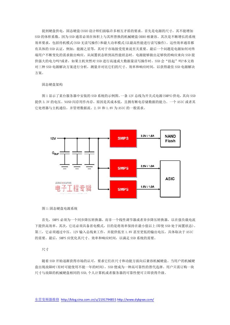 最佳SSD电源选择方案