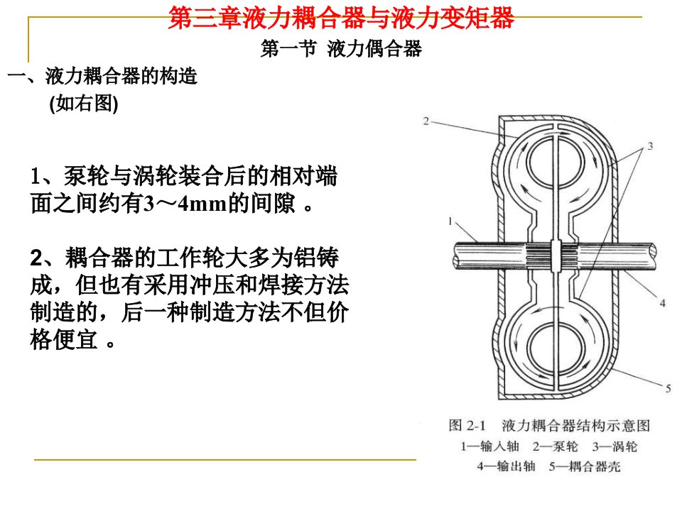 交通运输第三章液力变矩器课件