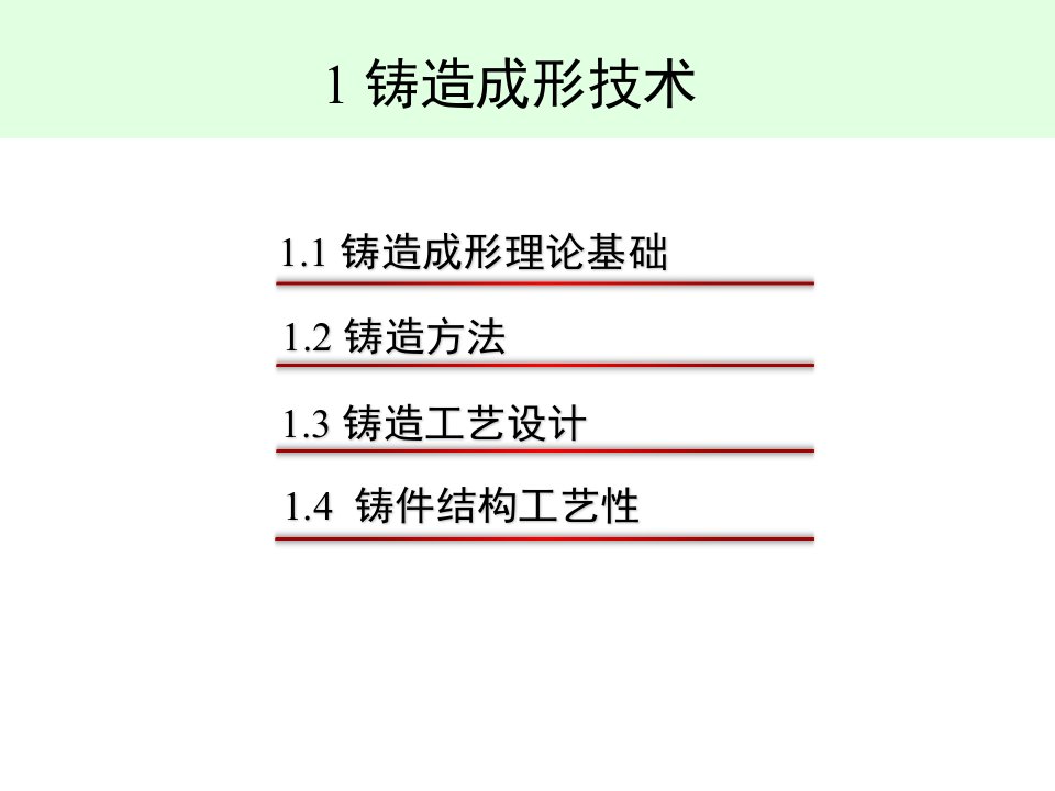 哈工程材料成型铸造成形理论基础ppt课件