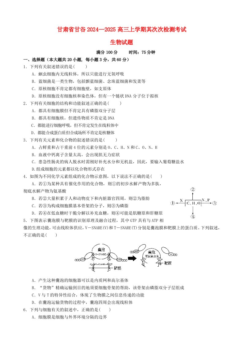 甘肃省天水市甘谷县2024