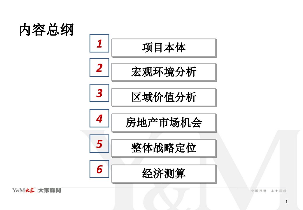 某小镇项目前期可研报告